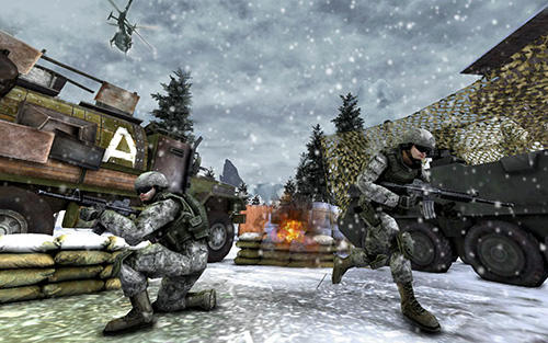 Full version of Android apk app Winter mountain sniper: Modern shooter combat for tablet and phone.
