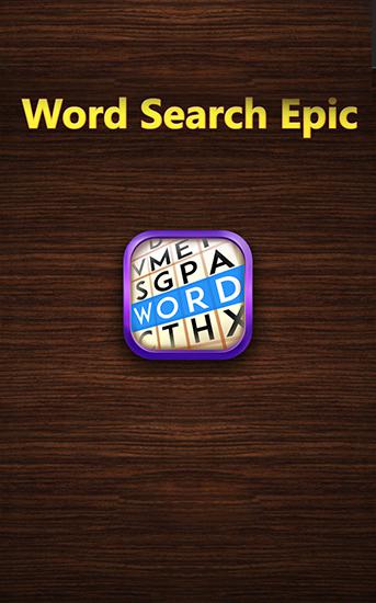 Full version of Android Word games game apk Word search epic for tablet and phone.