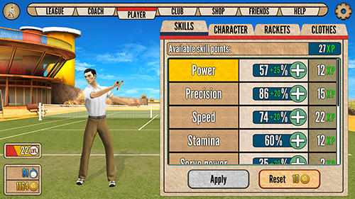 Full version of Android apk app World of tennis: Roaring 20's for tablet and phone.