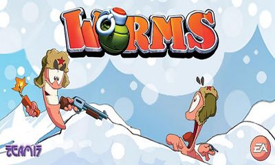 Full version of Android Strategy game apk Worms for tablet and phone.