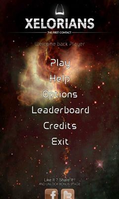 Full version of Android Shooter game apk Xelorians - Space Shooter for tablet and phone.