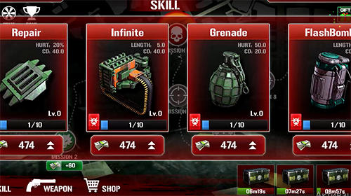 Full version of Android apk app Zombie defense shooting for tablet and phone.