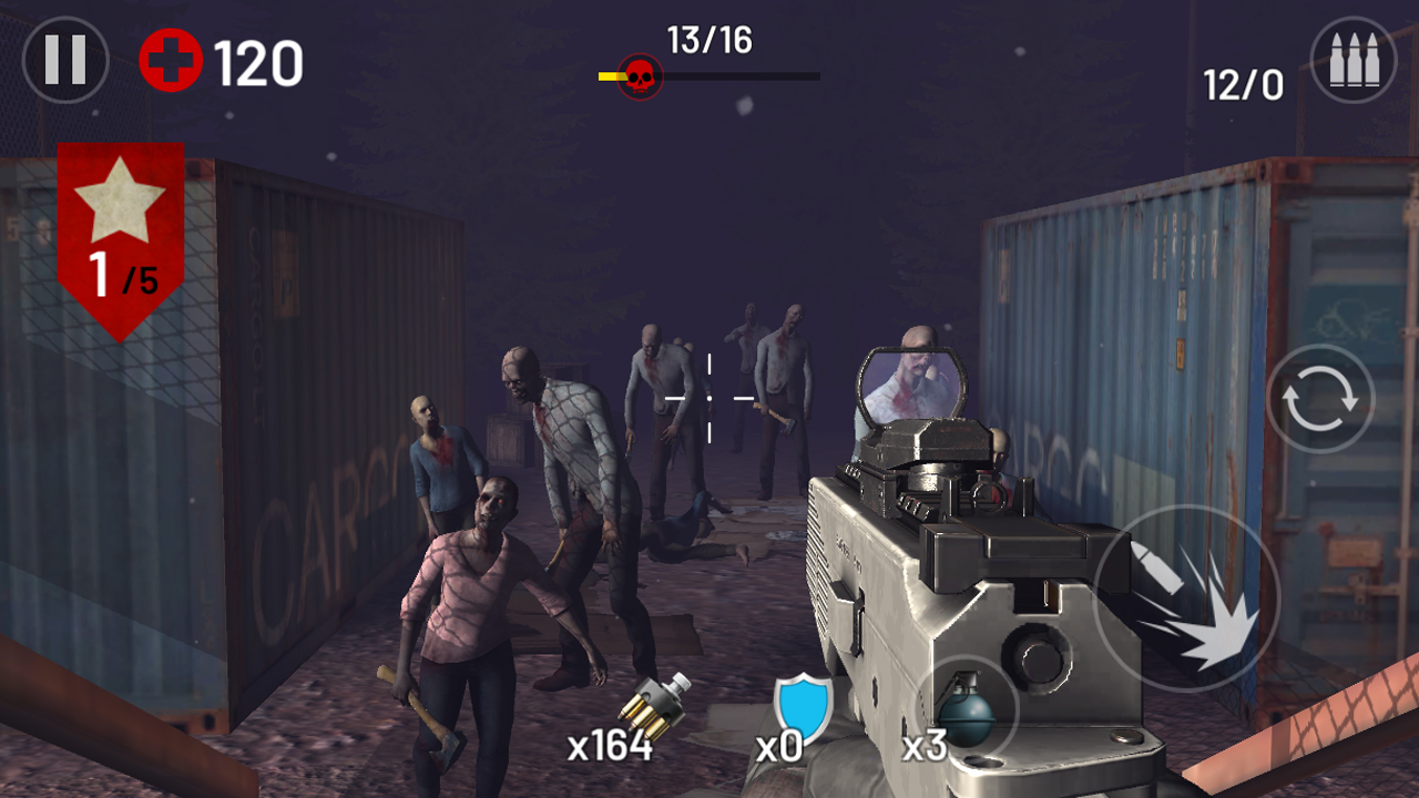 Full version of Android apk app Zombie Hunter Fire for tablet and phone.