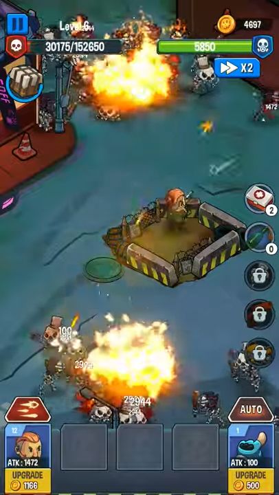 Full version of Android apk app Zombie idle: City defense for tablet and phone.