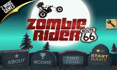 Full version of Android Arcade game apk Zombie Rider for tablet and phone.