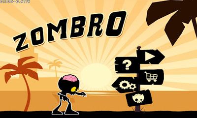 Full version of Android Arcade game apk Zombro for tablet and phone.
