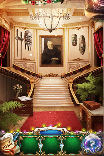 Gameplay of the 100 doors: The mystic Christmas for Android phone or tablet.