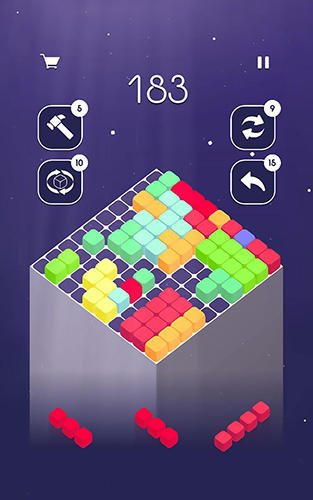 Gameplay of the 10cube for Android phone or tablet.