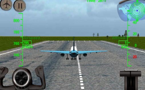 Full version of Android apk app 3D Airplane flight simulator for tablet and phone.