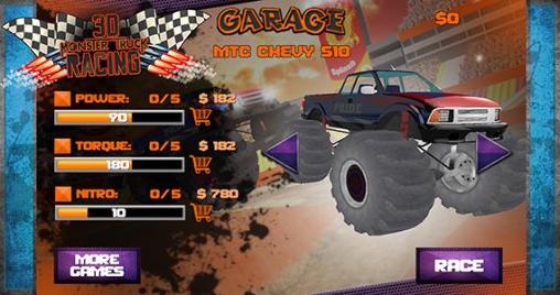 Full version of Android apk app 3D monster truck racing for tablet and phone.