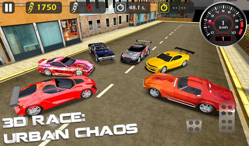Full version of Android apk app 3d race: Urban chaos for tablet and phone.