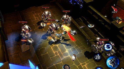 Gameplay of the 4Story: Age of heroes for Android phone or tablet.