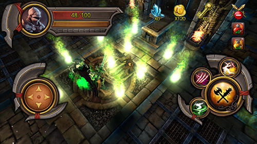 Gameplay of the 9 circles of hell for Android phone or tablet.