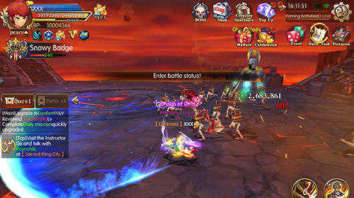 Gameplay of the A valiant story for Android phone or tablet.