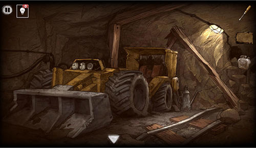 Gameplay of the Abandoned mine: Escape room for Android phone or tablet.