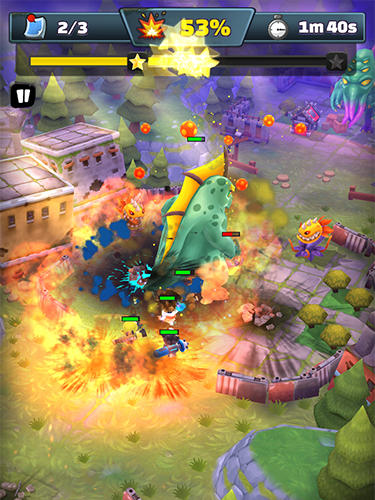 Gameplay of the Action heroes: Apocalypse for Android phone or tablet.