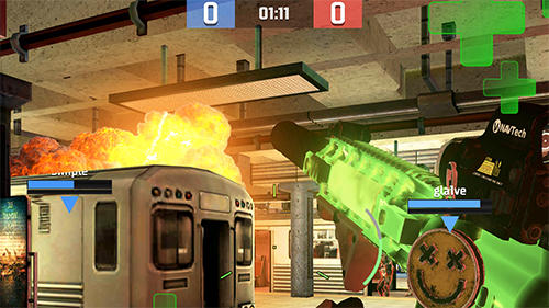Gameplay of the Action strike online: Elite shooter for Android phone or tablet.