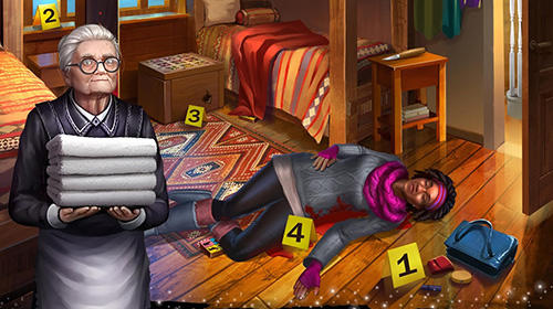 Gameplay of the Adventure escape: Murder inn for Android phone or tablet.