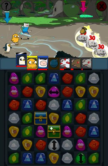 Full version of Android apk app Adventure time: Puzzle quest for tablet and phone.