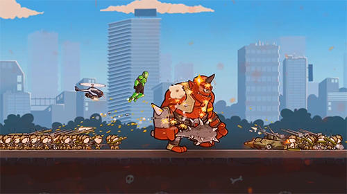 Gameplay of the Age of monster: Crash world for Android phone or tablet.