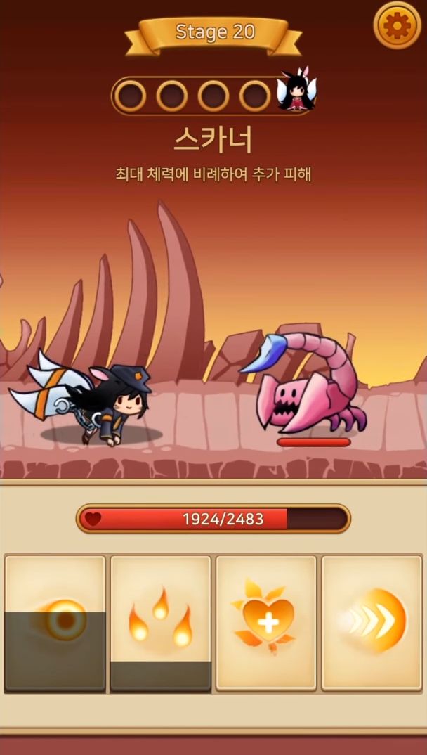 Gameplay of the Ahri RPG: Poro Farm for Android phone or tablet.