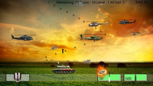 Full version of Android apk app Air defence for tablet and phone.