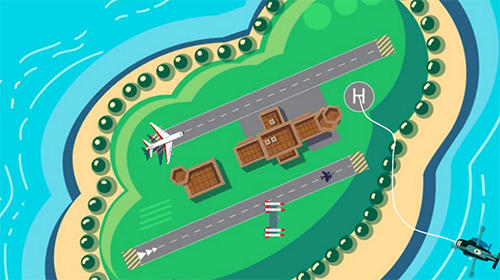 Gameplay of the Airport commander for Android phone or tablet.
