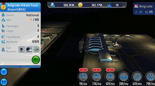 Gameplay of the Airtycoon 5 for Android phone or tablet.