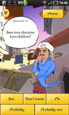 Full version of Android apk app Akinator the Genie for tablet and phone.
