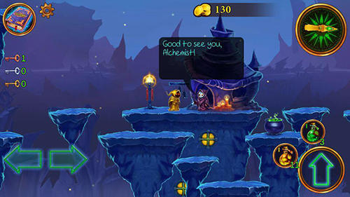 Gameplay of the Alchemist: The philosopher's stone for Android phone or tablet.