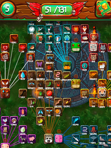 Gameplay of the Alchemy animals for Android phone or tablet.