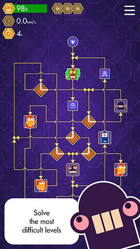Gameplay of the Algorithm: Journey inside the program for Android phone or tablet.