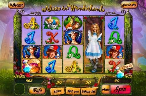 Full version of Android apk app Alice in Wonderland: Slot for tablet and phone.
