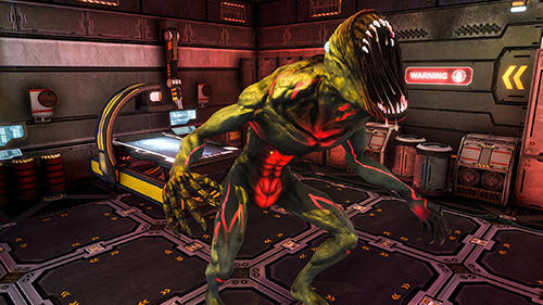Gameplay of the Alien attack: Spaceship escape for Android phone or tablet.