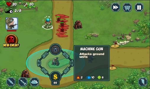 Full version of Android apk app Alien defense for tablet and phone.