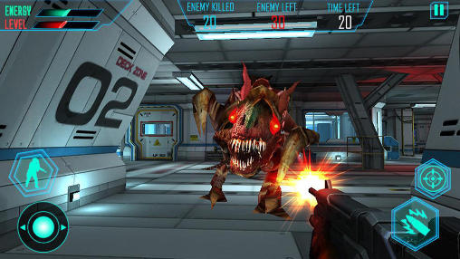Full version of Android apk app Alien space shooter 3D for tablet and phone.