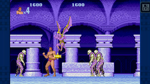 Gameplay of the Altered beast for Android phone or tablet.