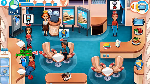 Gameplay of the Amber's airline: 7 Wonders for Android phone or tablet.