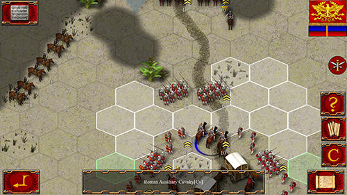 Gameplay of the Ancient battle: Rome for Android phone or tablet.
