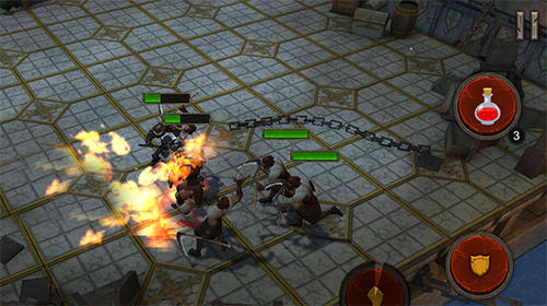 Gameplay of the Ancient rivals: Dungeon RPG for Android phone or tablet.