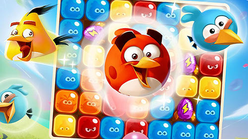 Gameplay of the Angry birds blast island for Android phone or tablet.