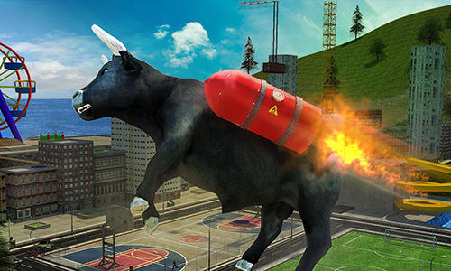Gameplay of the Angry bull 2017 for Android phone or tablet.