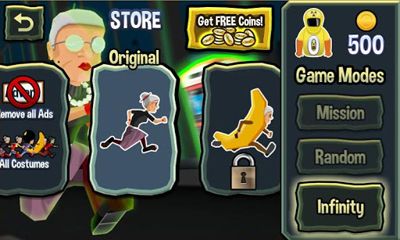 Full version of Android apk app Angry Gran RadioActive Run for tablet and phone.