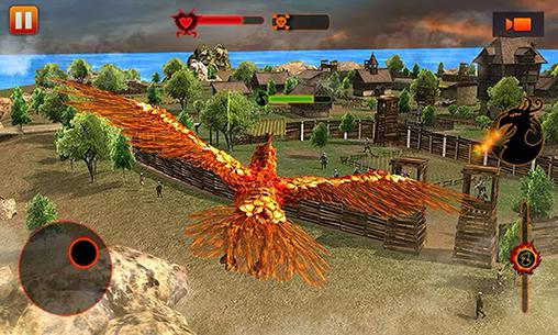 Full version of Android apk app Angry phoenix revenge 3D for tablet and phone.