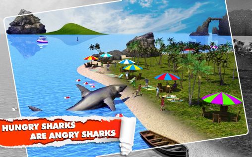 Full version of Android apk app Angry shark: Simulator 3D for tablet and phone.