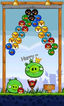 Full version of Android apk app Angry Birds Shooter for tablet and phone.