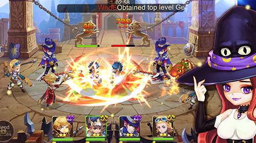 Gameplay of the Anime saga for Android phone or tablet.