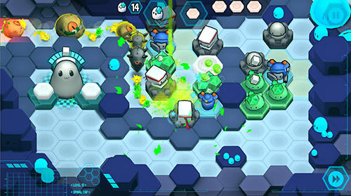 Gameplay of the Antidote: Battle of the stem cell for Android phone or tablet.