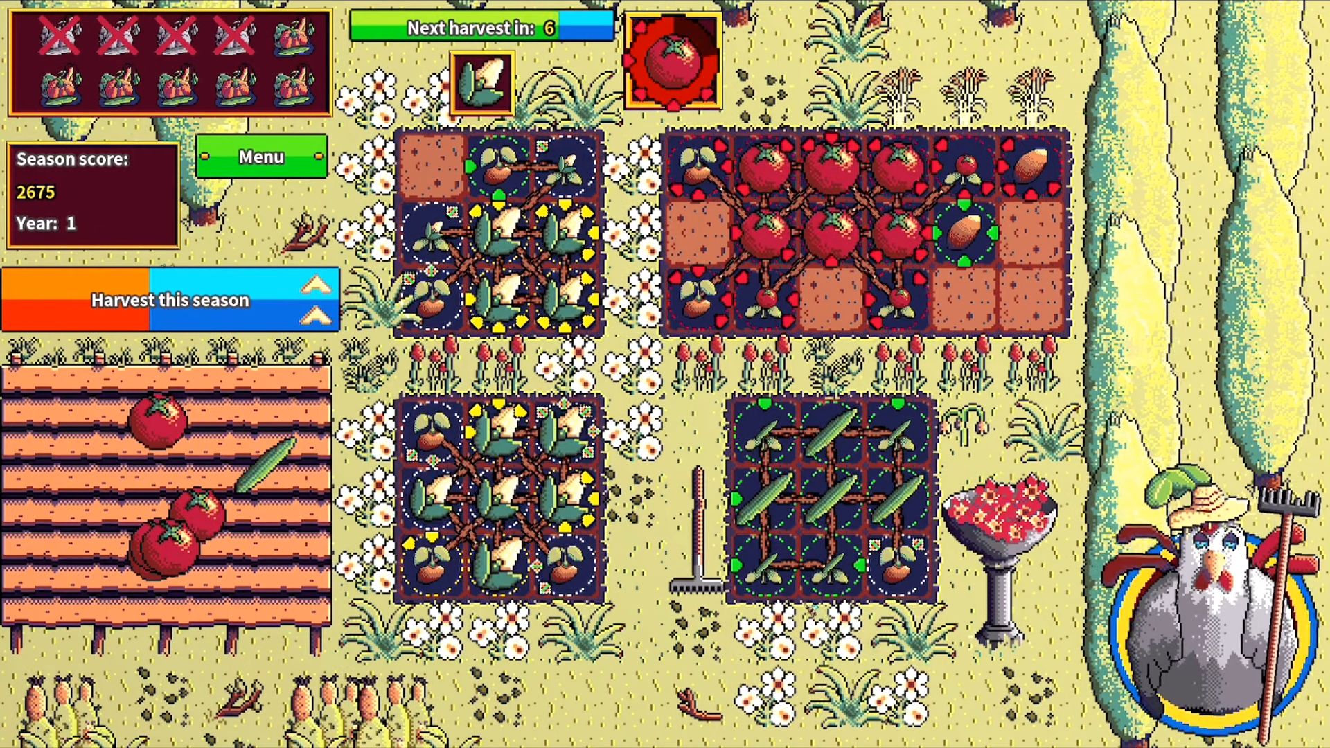 Gameplay of the Arabilis: Super Harvest for Android phone or tablet.