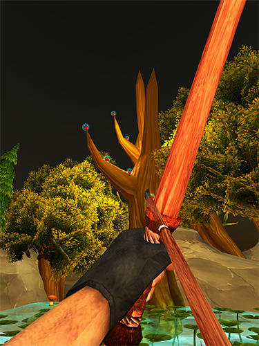 Gameplay of the Archery 4D double action for Android phone or tablet.